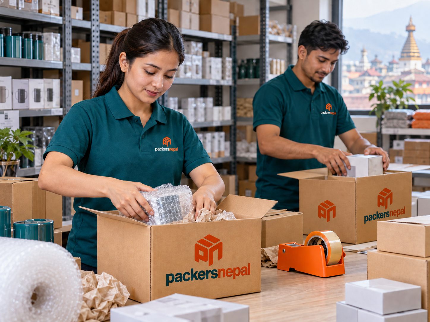Business packing by Packers Nepal